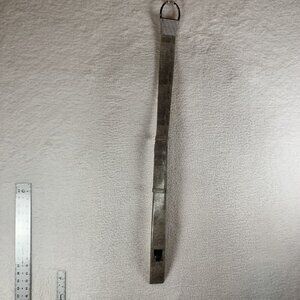 Steven SP31187 Waist Belt Women's One Size Silver Snake Leather Hook Buckle 9603